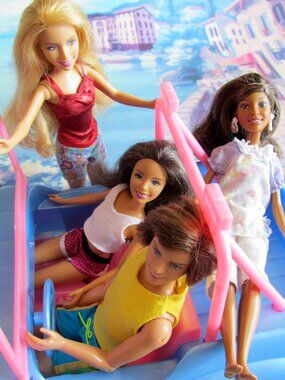 HIGH SCHOOL MUSICAL DOLLS + CLOTHES: TROY, GABRIELLA, SHARPAY, TAYLOR; 23 ITEMS